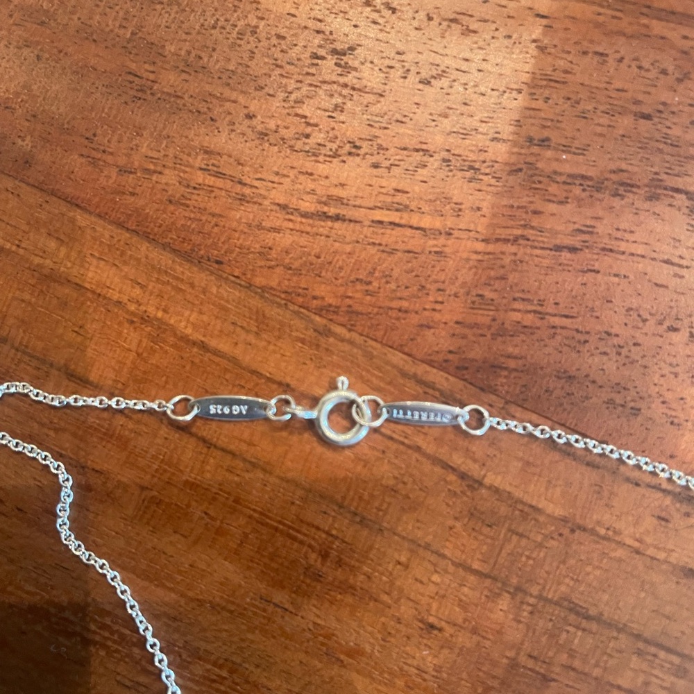 Tiffany & Co. Elsa Peretti Bean Necklace 9mm - Picture 4 of 4